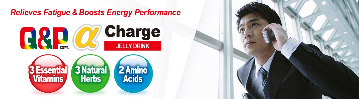 Q&P α Charge JELLY DRINK