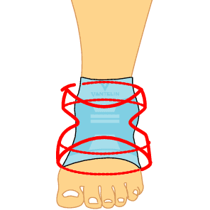 Figure-Eight Taping Structure
